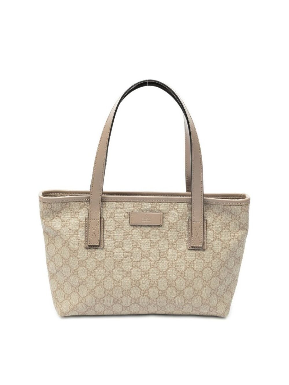 Gucci Small Joy Tote Beige Pink Supreme Canvas